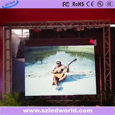 Definition 500W/sqm Rental LED Display Wall Mount/Hanging/Floor Standing 6500K Color Temperature