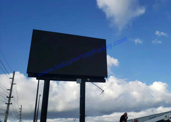≥7000cd/m2 Brightness Outdoor Fixed LED Display With Manual/Automatic Adjustment